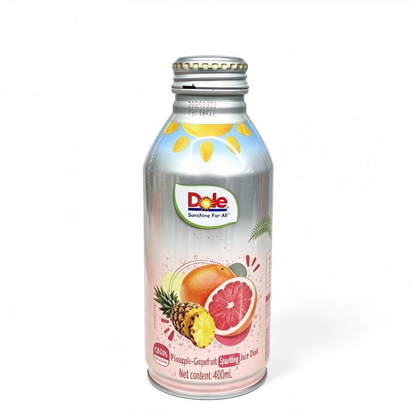 都乐菠萝西柚椰子气泡果汁400ml