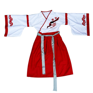 荷香艺梦国学服装儿童汉服古装孔子中国梦开学礼经典诵读演出服