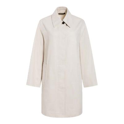 COLINWANG-胶囊系列|奢牌同源长绒棉复古正统英伦风廓形风衣外套