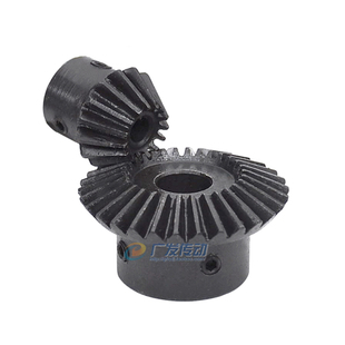 伞齿轮 锥齿轮 1模 1M 20/40T 20比40 20齿:40齿 1比2专配 孔5-15