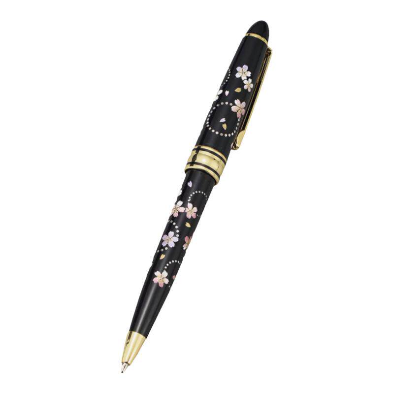 日本山中漆器莳绘商务日式圆珠笔