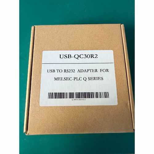 询价下单三菱PLC编程线USB-QC30R2，USB转RS232，适