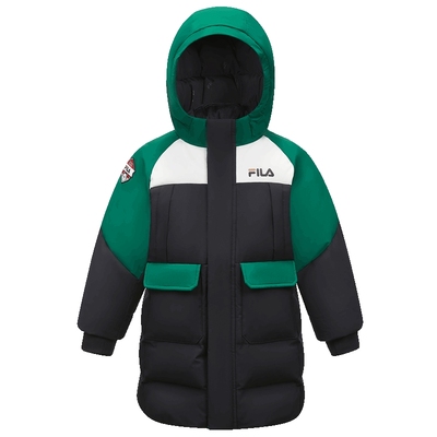 FILA斐乐男小童长款羽绒服