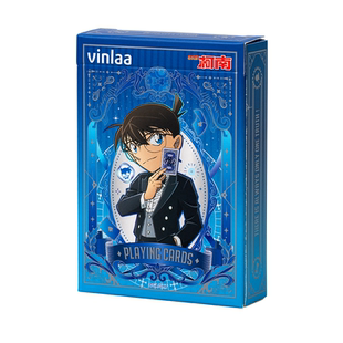 柯南名侦探TV版造型扑克牌创意日系动漫高颜值帅气网红限定新款