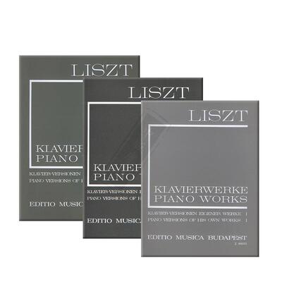 李斯特自创作品钢琴全集系列平装