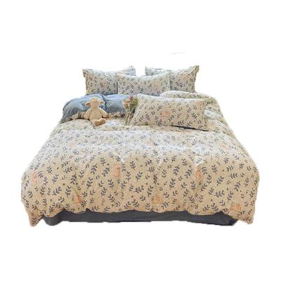 雅鹿加厚磨毛非纯棉全棉被套