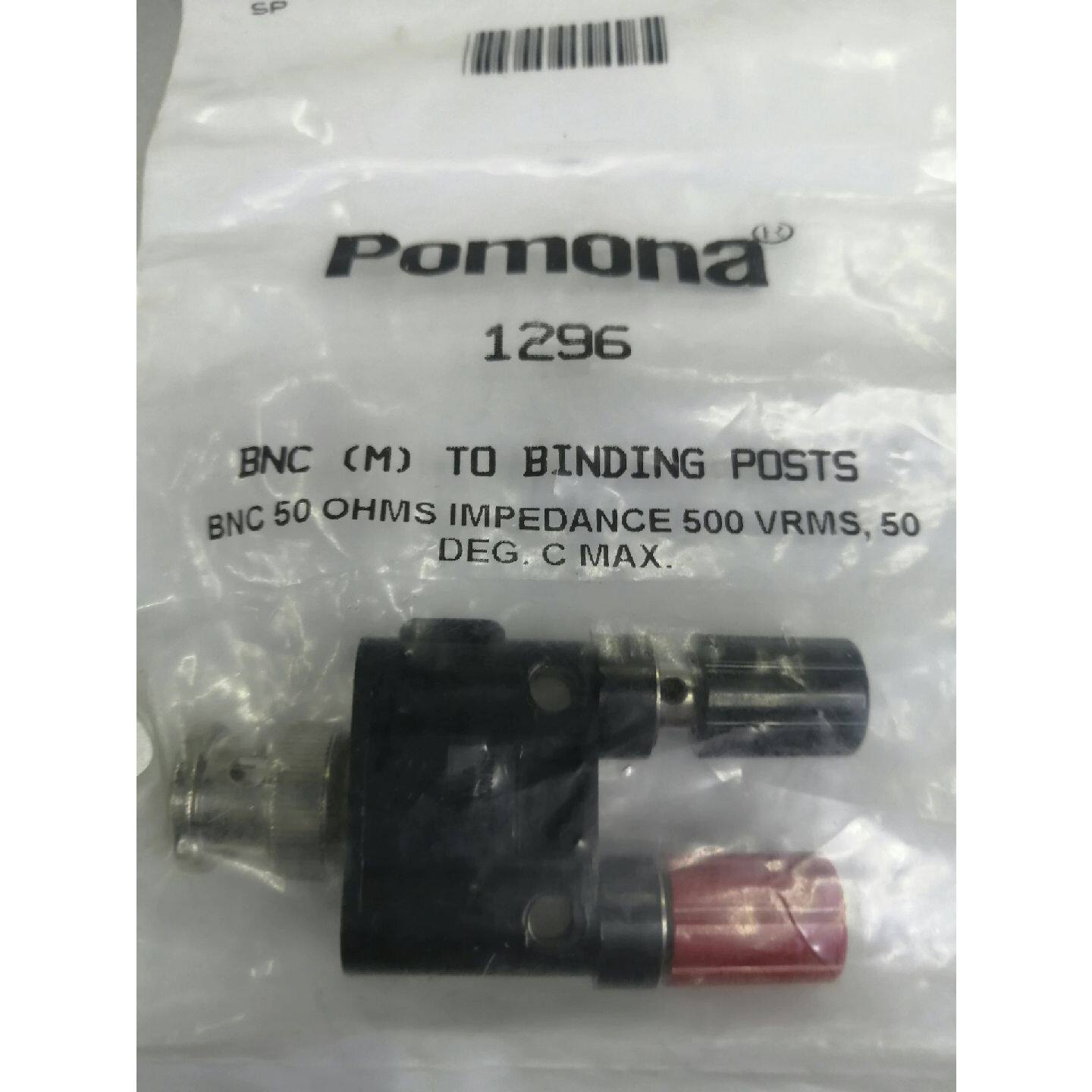 pomonaBNC公转香蕉插头母头转双接线柱转公转接头