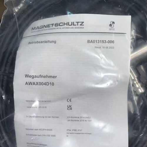 【请询价】Magnet-Schultz路径传感器 AWAX004D10
