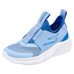 Skechers斯凯奇儿童鞋懒人一脚蹬新款春夏季网面透气休闲运动鞋男