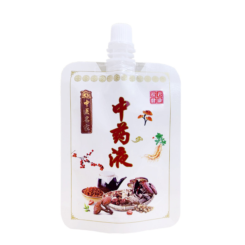 食品级加厚中药袋无味中药吸嘴袋