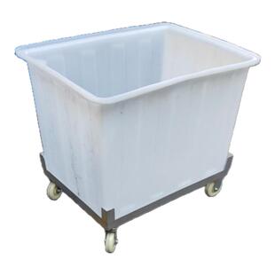 加厚牛筋塑料带轮水箱养殖养鱼移动滑轮方桶纺织服装衣服收纳周转