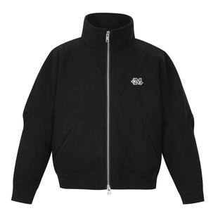 MEDM 秋冬新品老钱风休闲情侣夹克美式街头潮牌宽松翻领毛呢外套