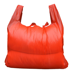 超大红色加厚背心袋特大服装打包袋马甲袋子手提垃圾袋大号塑料袋