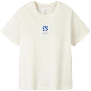 【商场同款】361°童装女童短袖针织衫2026年春季新款中大童上衣