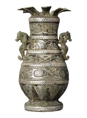 御如意铜摆件古典工艺品