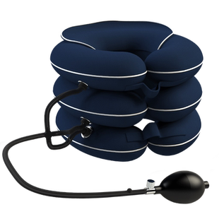 颈部颈椎牵引器充气式医用颈托家用矫正脖子拉伸器复位治疗颈椎病