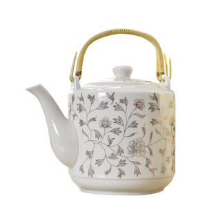 茶壶陶瓷家用水壶大凉水壶耐高温瓷泡茶大容量冷景德镇单壶瓷茶壶