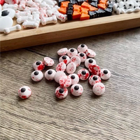 Halloween cute little eyes, eyeballs, colored candies, baked cakes, decorated candies, Christmas and Halloween decorations thumbnail 3
