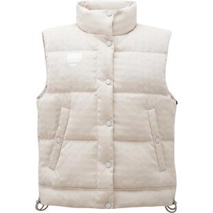 LINCCHIC金羽杰羽绒服女轻薄立领羽绒马甲女潮酷羽绒外套23805059