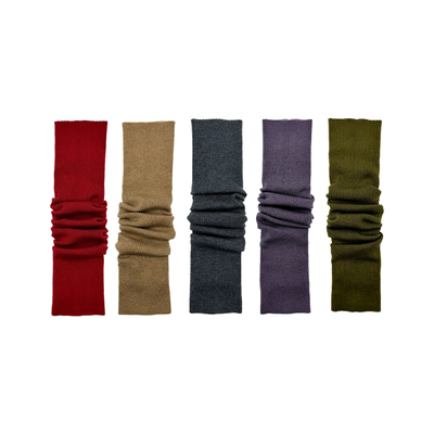 FSTPS羊毛袜套秋冬纯色保暖护腿