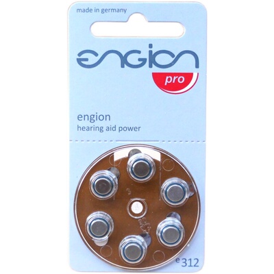 engion助听器电池e312