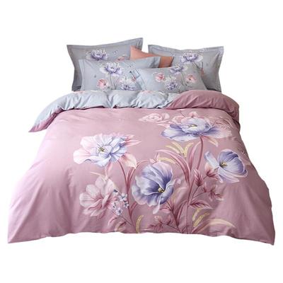 100%全棉四件套纯棉磨毛轻奢床品