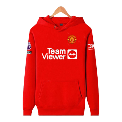 曼联队23-24赛季连帽卫衣