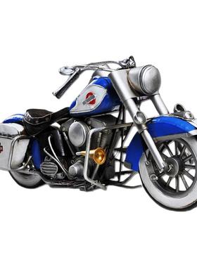 美式风汽车塔克网咖自助餐厅模型