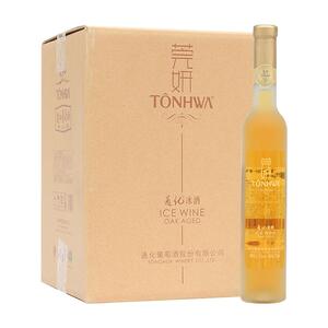 通化葡萄酒 莞妍冰酒375mL*6瓶 甜白冰葡萄酒甜型