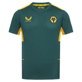 SFS Castore正版 狼队球员版训练服短袖足球服运动休闲百搭T恤男