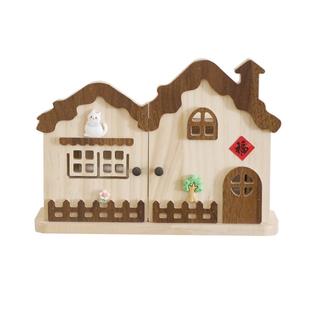 实木双排明插座插头墙洞凸起遮丑遮挡装饰贴墙壁空调电源开关美化