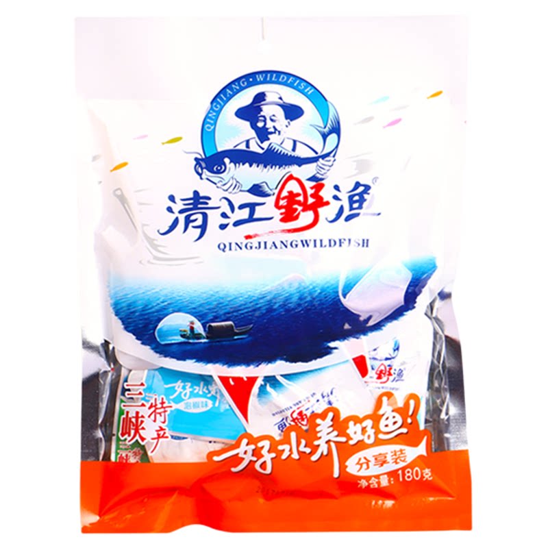 土老憨清江野渔分享装4味混合