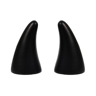 汽车车顶装饰恶魔角创意牛角车外装饰品通用防撞立体个性车贴防撞