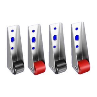 门导轨平推伸缩轮推拉门下垂滑轮轨道底轮静音万向支撑承重导向轮