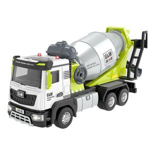 合金工程车套装玩具车男孩挖掘机搅拌车水泥罐车大儿童玩具搅拌机