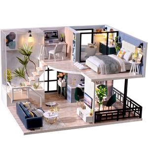 3d立体拼图木质手工模型益智玩具