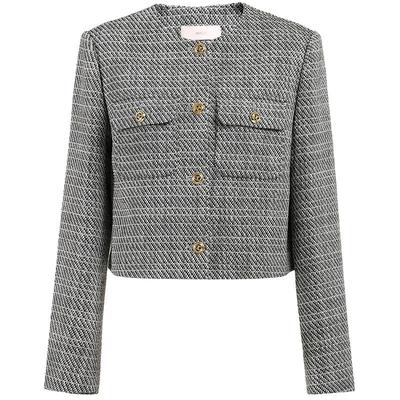 欧时力微闪金属丝小香风