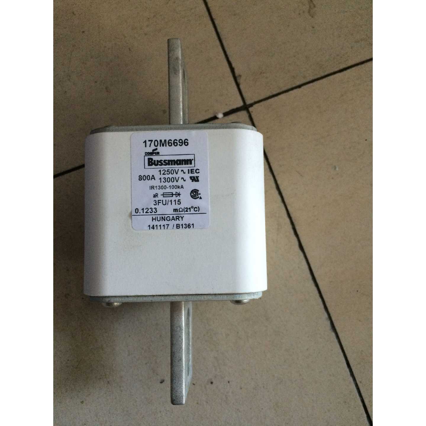 议价美国Cooper Bussmann保险丝170M6696 原装正品