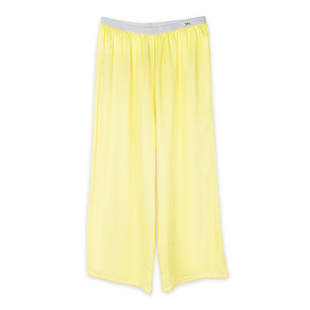 Jenny Ribbon莱赛尔天丝可外穿二合一九分长裤薄款休闲简约家居裤