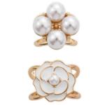 多功能丝巾飘带装饰打结扣2025新款丝巾扣高端衬衫衣角扣腰带扣子