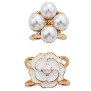 多功能丝巾飘带装饰打结扣2025新款丝巾扣高端衬衫衣角扣腰带扣子