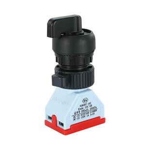 防爆旋钮二挡三挡自复位手自动转换控制开关常开常闭16A银点G8097
