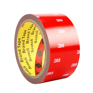 3M双面胶强力高粘度汽车标尾翼晴雨挡固定专用泡棉胶带无痕防水贴