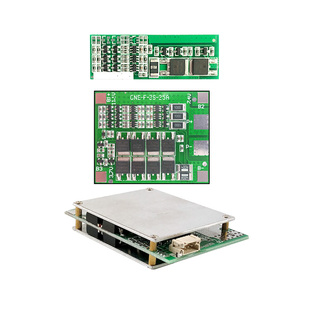 3串锂电池保护板12V4四串磷酸铁锂保护板18650大电流启动带均衡充
