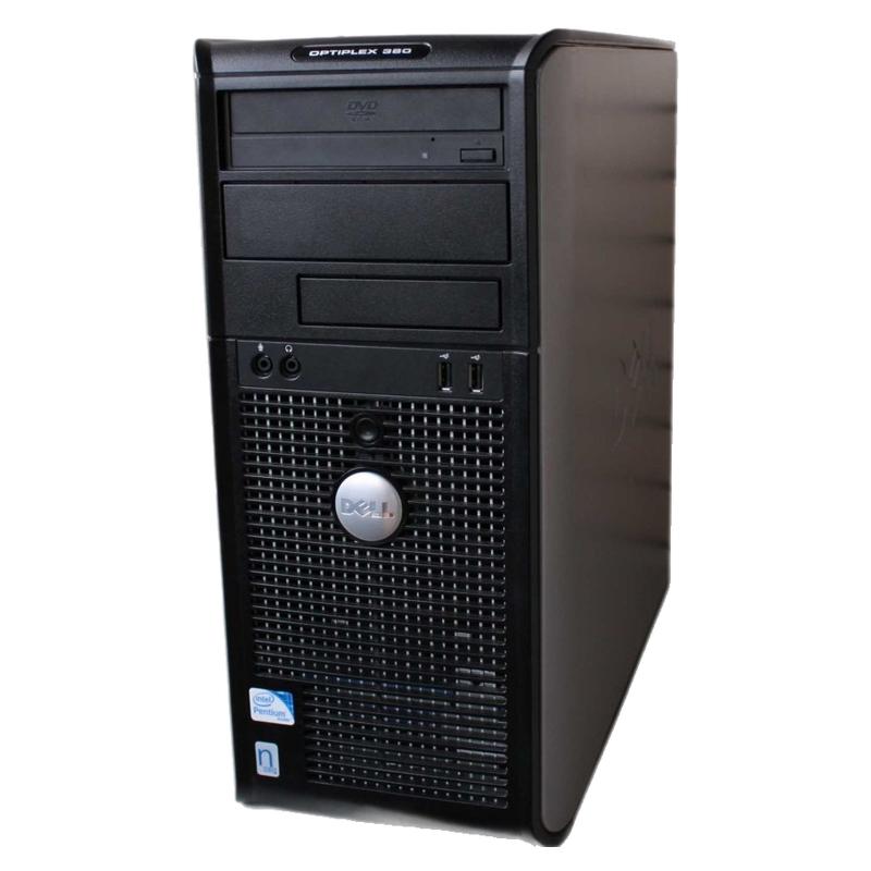 戴尔380MT 780MT大机箱办公台式电脑主机学习台式机XP带串并口PCI