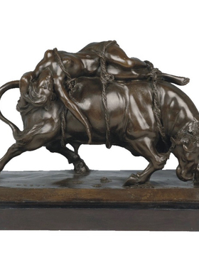 背上宙斯欧罗巴希腊神话风铜雕塑