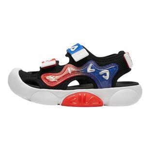 FILA斐乐童鞋儿童运动闪灯鞋夏季新款小童涉水鞋男女童魔术贴凉鞋