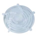 食品级硅胶盖子万能保鲜罩盖多功能密封碗盖子圆形通用保鲜膜套盖