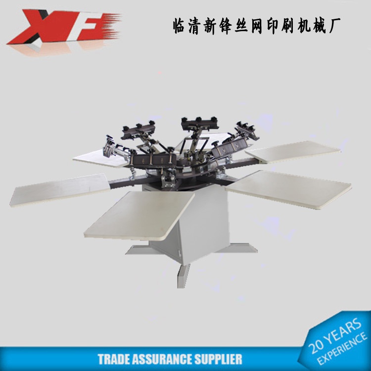 服装手动丝印机 双轮转印花机 经济型  丝网印刷机 可按要求做