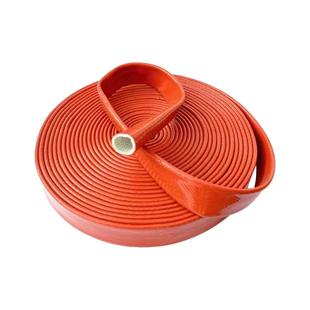 防火阻燃套管硅橡胶绝缘管 耐高温 石棉防火隔热保温纤维防烫套管